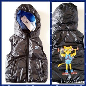 NEW!! Limited Edition - ADIDAS ORIGINALS BY MINI RODINI PADDED VEST